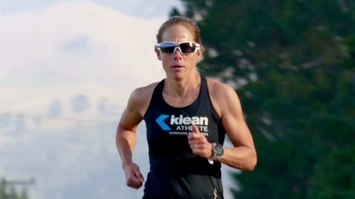 Klean Athlete sponsored athlete running