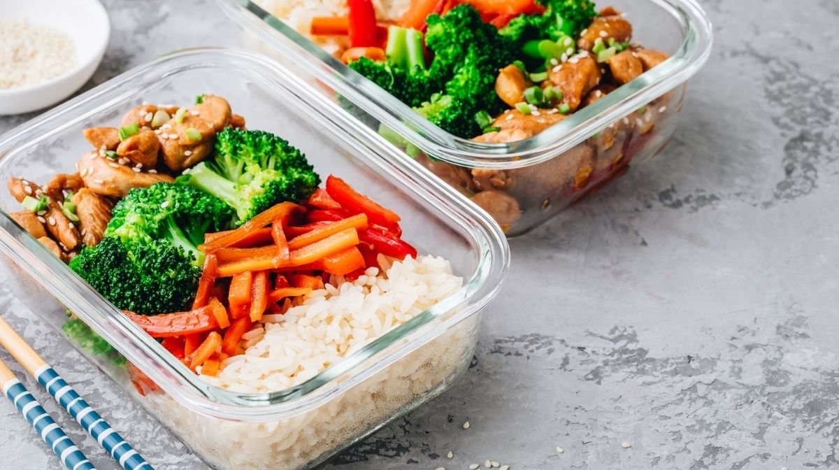 healthy meals in portion boxes