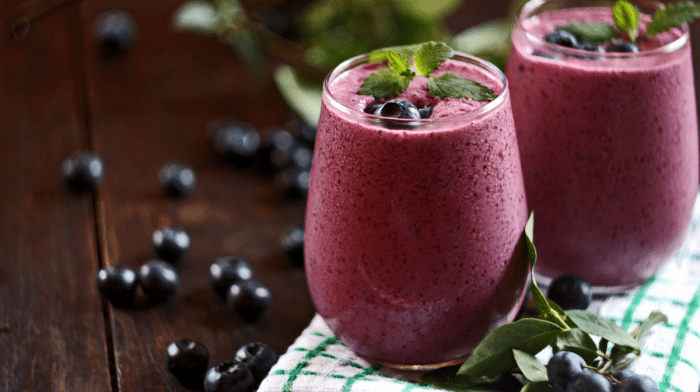 Blueberry Acai Collagen Smoothie Recipe