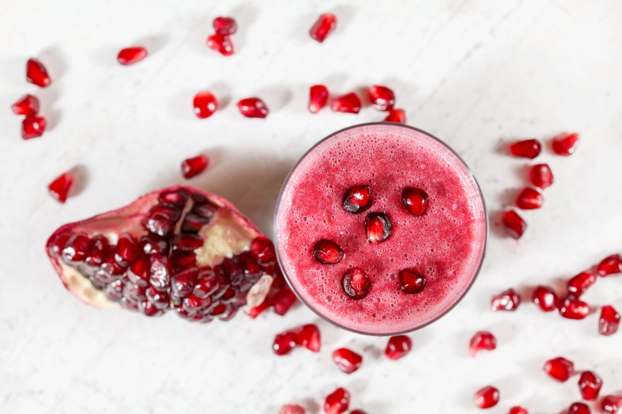 Pomegranate Berry Smoothie Recipe