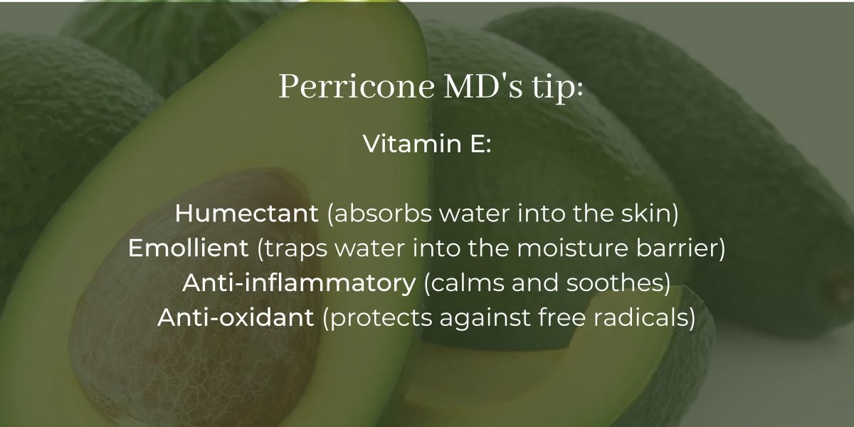 What Does Vitamin E Do for Your Skin? perriconemdcouk
