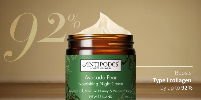 Avocado Pear Nourishing Night Cream 60ml | Science Seeker Gift Guide | Antipodes UK