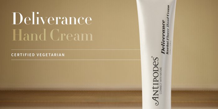Deliverance Kowhai Flower Hand Cream - Certified Vegan | Antipodes UK