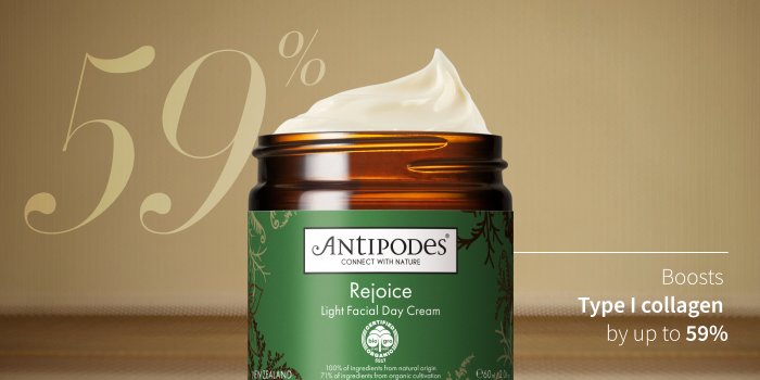 Rejoice Light Facial Day Cream 60ml | Science Seeker Gift Guide | Antipodes UK