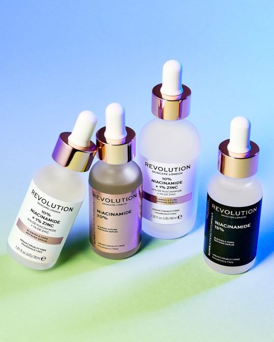 revolution niacinamide skincare