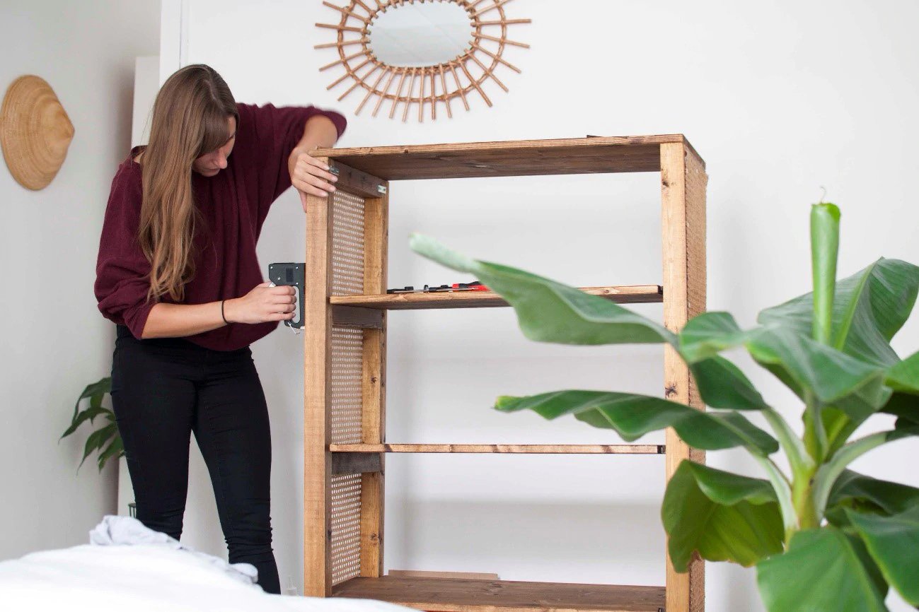 How to Create a Rattan bing Wardrobe Homebase