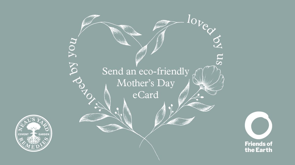 Send a planet-friendly e-card on Mother’s Day