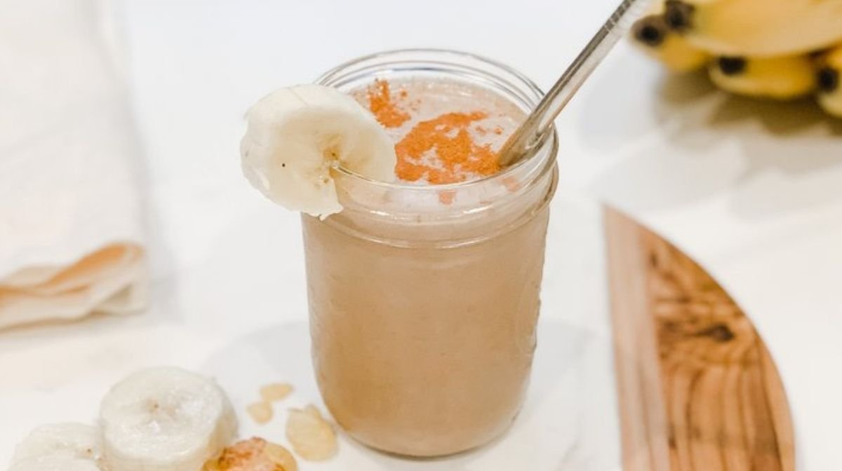 collagen banana smoothie