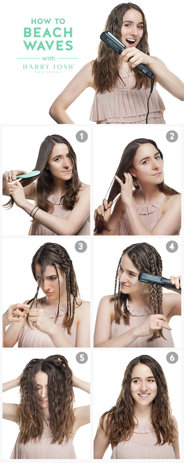 18 How To Do Beach Waves With Flat Iron Long Hair