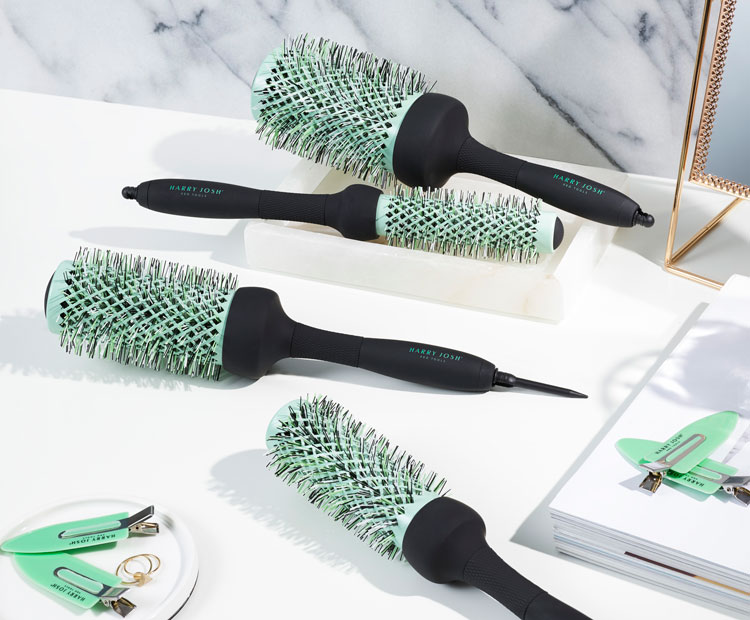 Harry Josh Pro Tools Magnesium Thermal Brushes