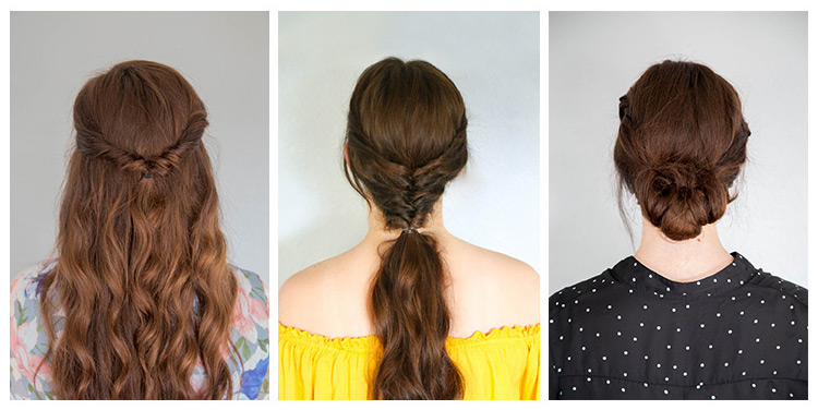 5-Minute Hairstyles for Long Hair + Videos!