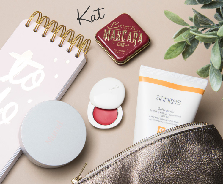 skin care bag kat