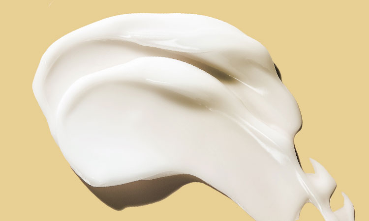 white cream texture