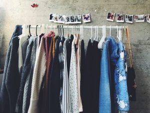 Selling clothes second hand