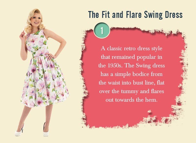 swing dress vintage inspired