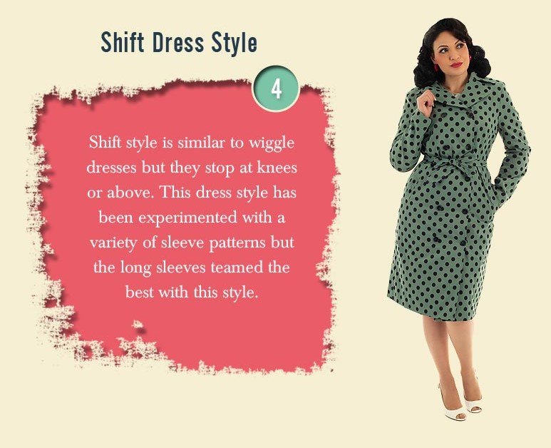 shift dress vintage inspired