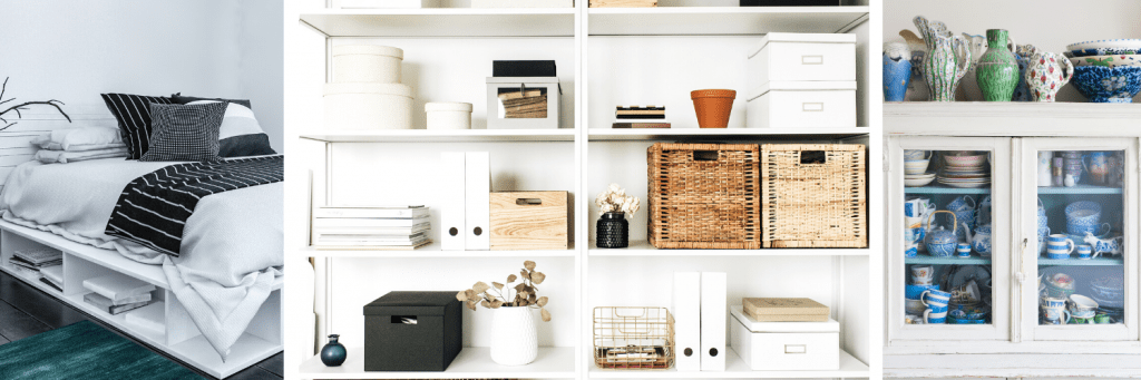 storage in small spaces