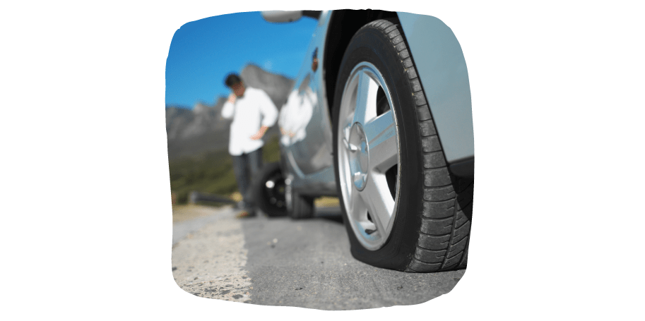 tyre puncture