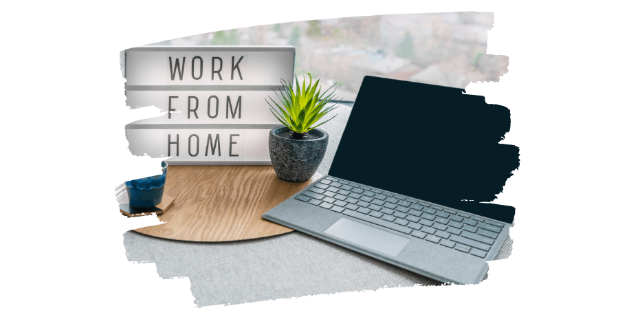 working from home