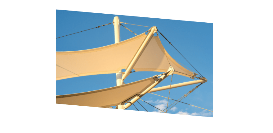 community recycle shade sail