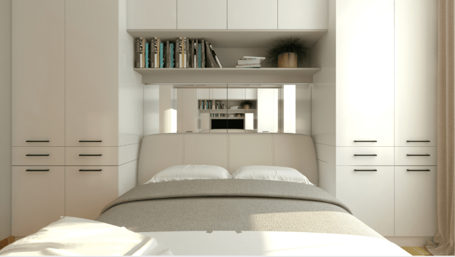 Space Saving Ideas For Your Small, Space Saving Shelves Bedroom