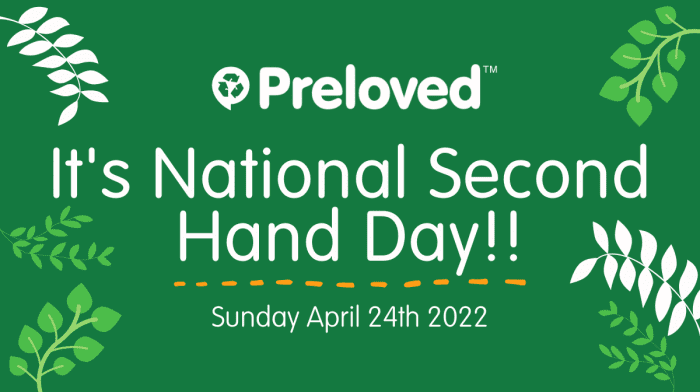 It's National Second Hand Day 2022!