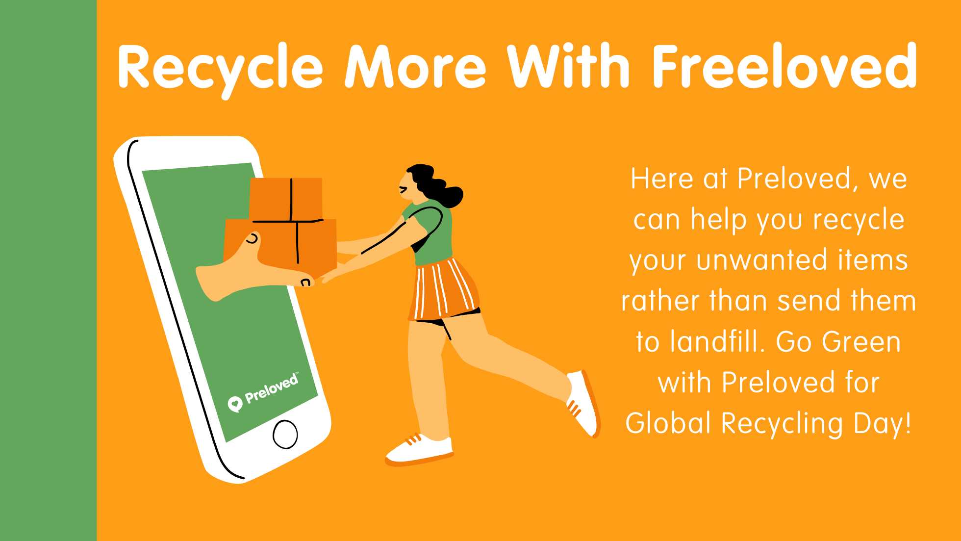 recycle more with freeloved