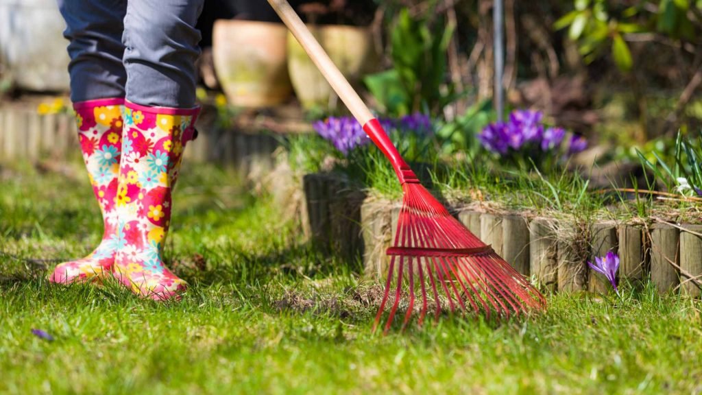 cleaning up your garden with preloved