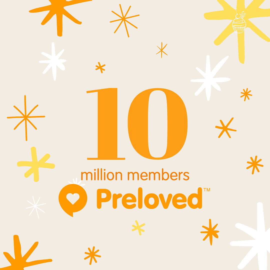 10 million members on preloved in 25 years