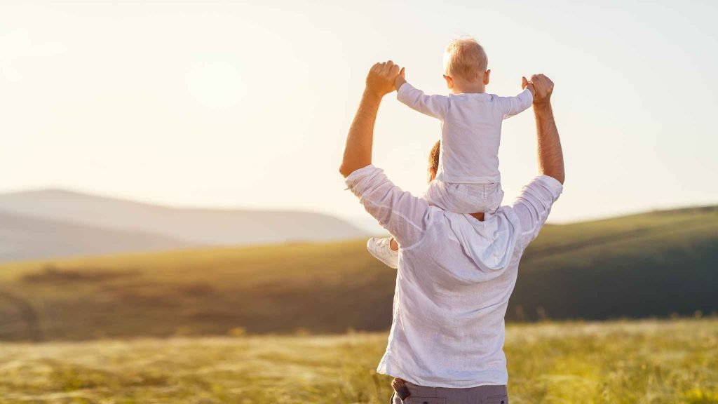 sustainable gestures like going on walks for father's day