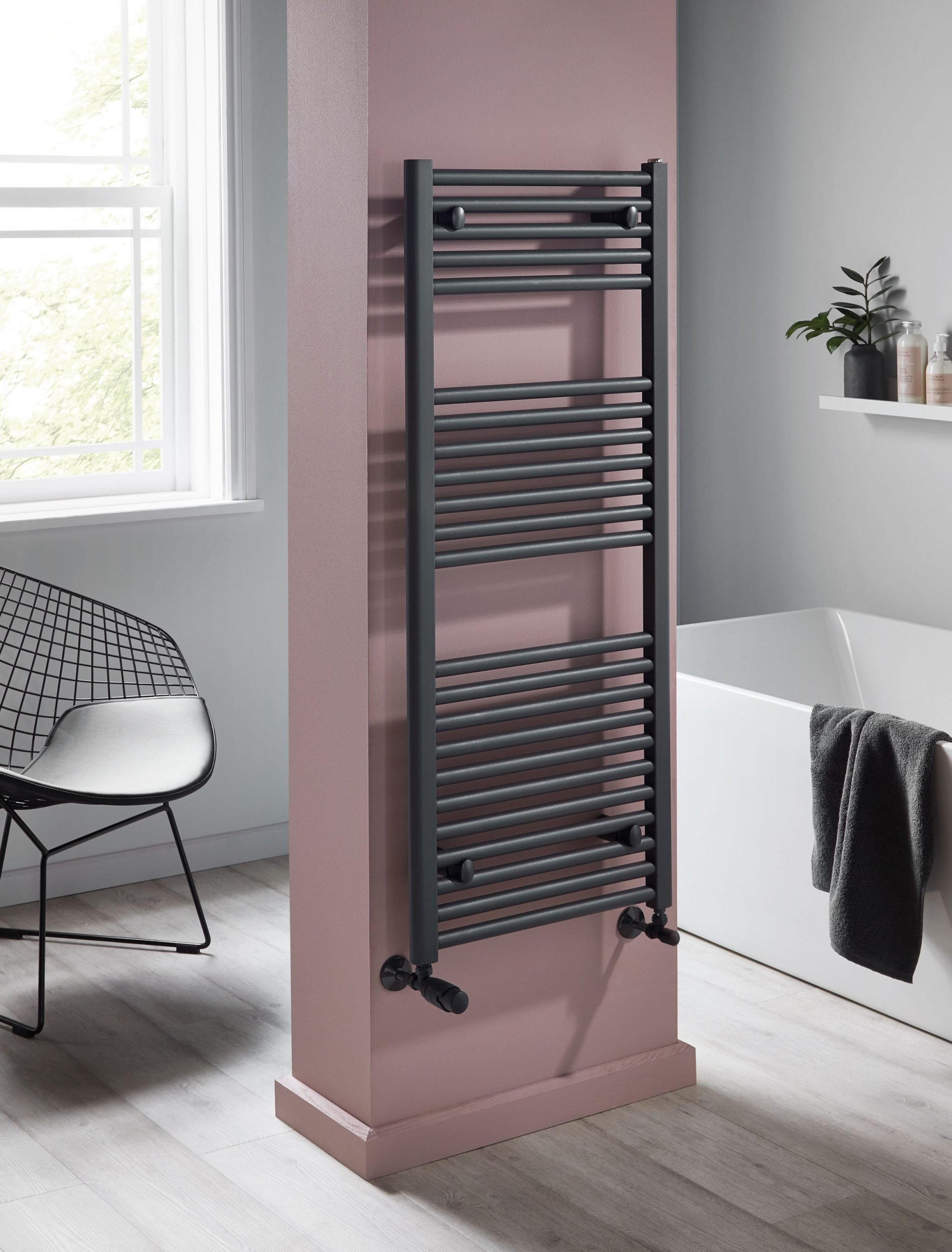 Bathroom towel radiator