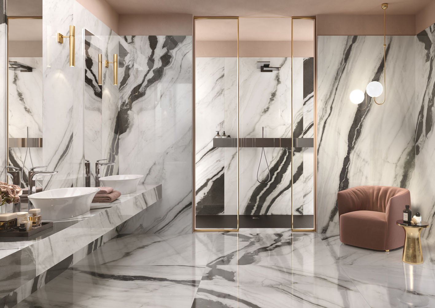 marble bathroom