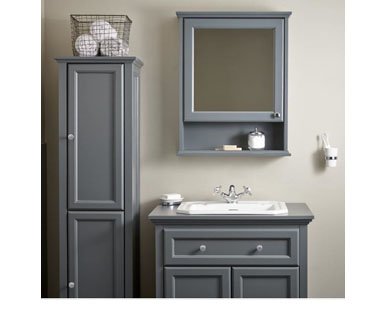 Traditional bathroom units