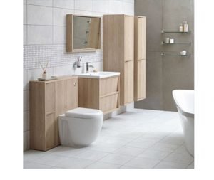 wood bathroom