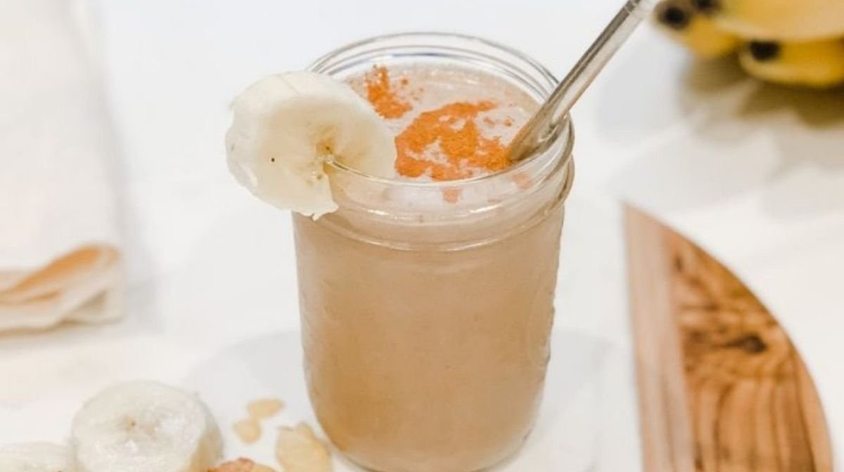 De perfecte bananensmoothie met collageen