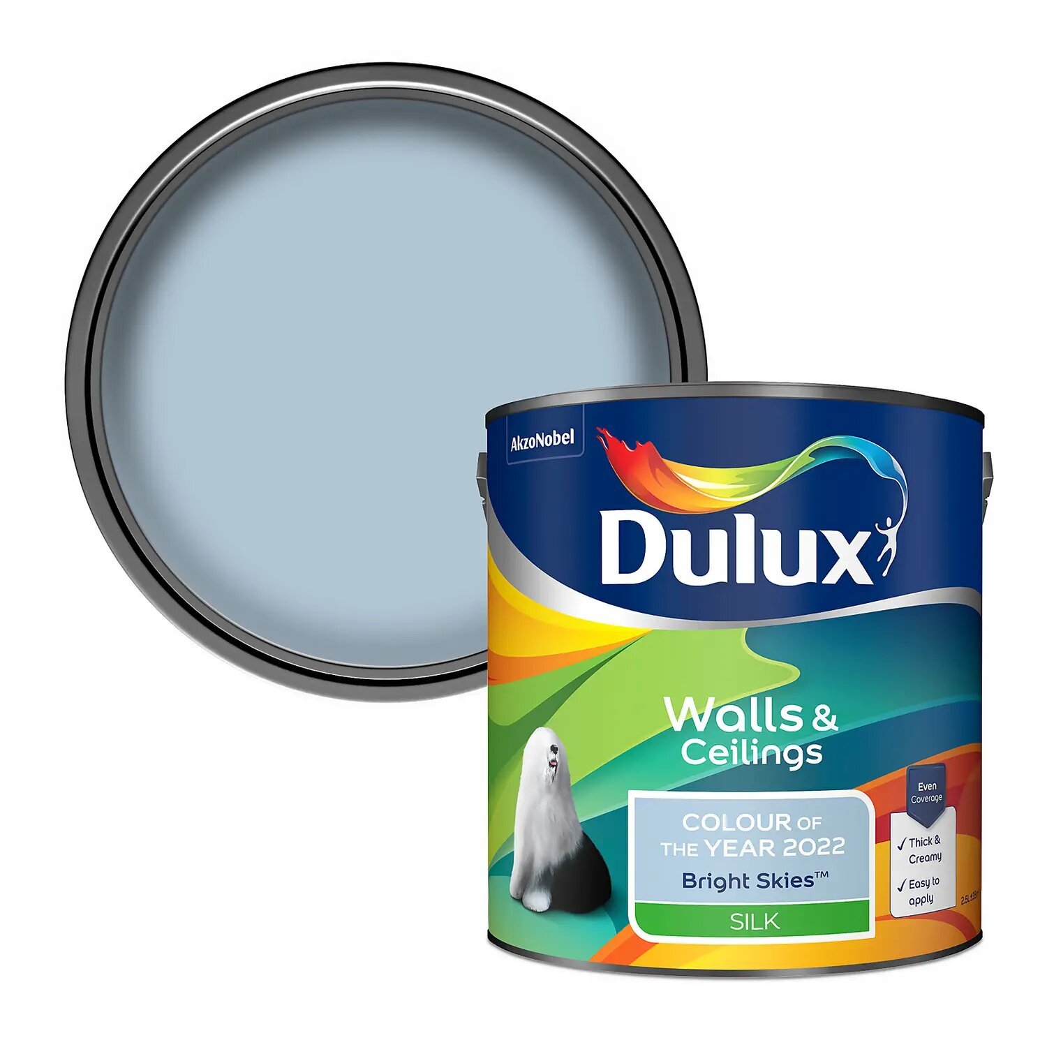 an image of dulux bright skies paint