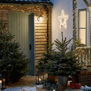 Christmas doorways