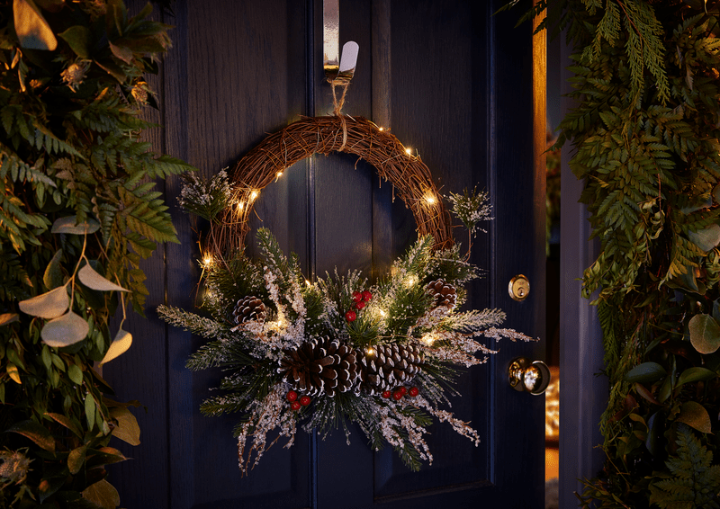 handmade Christmas wreath