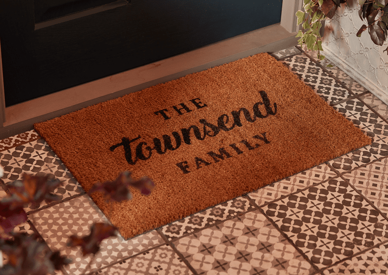 How to Create a Personalised Door Mat