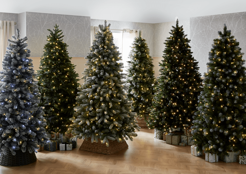 artificial Christmas trees