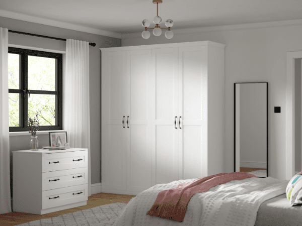 realm shaker white fitted furniture