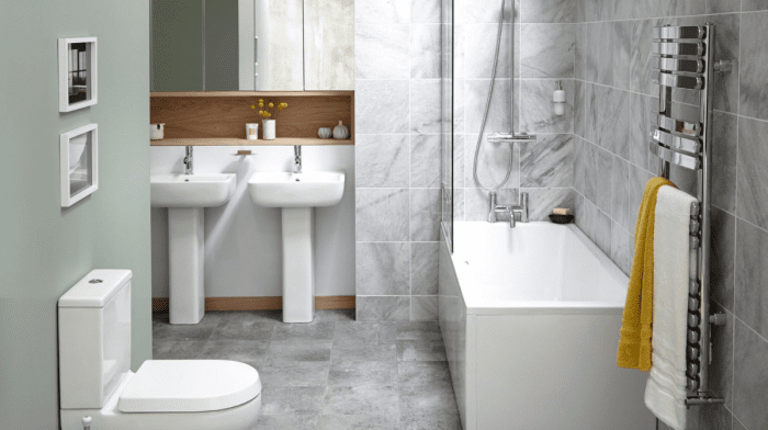 Contemporary Compact Bathroom Design
