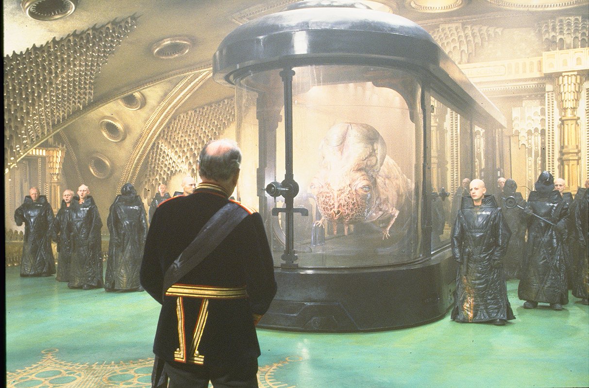 A Guild Navigator - one of the many concepts in Dune's rich folklore