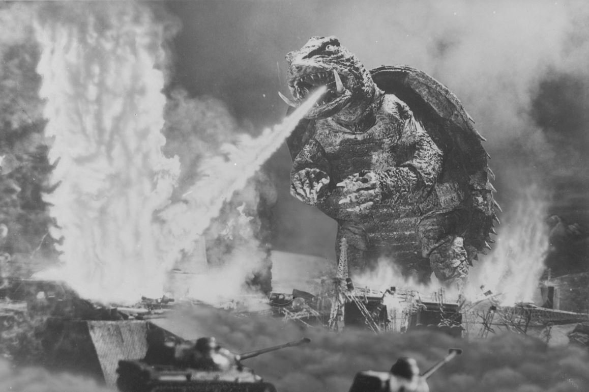 Scene from Gamera the Giant Monster (1965)