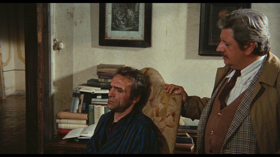 Oliviero (Luigi Pistilli) is caught in an conundrum in Your Vice is a Locked Room and Only I Have the Key (1972)