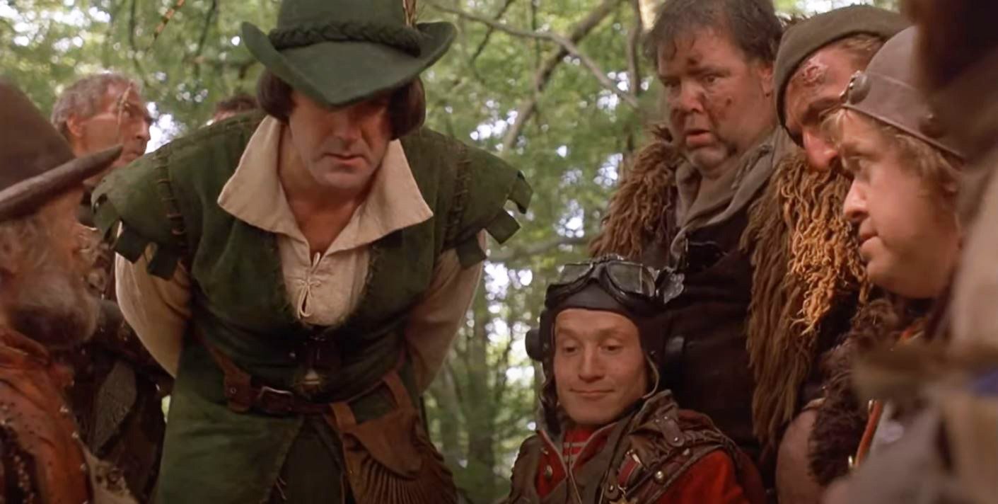 John Cleese as Robin Hood in Time Bandits (1981)