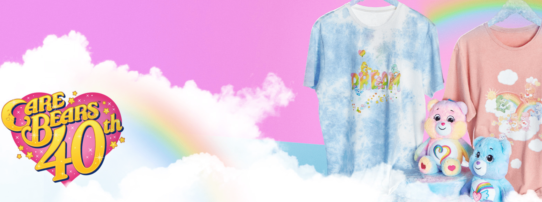 Our Care Bears 40th Anniversary Clothing Collection