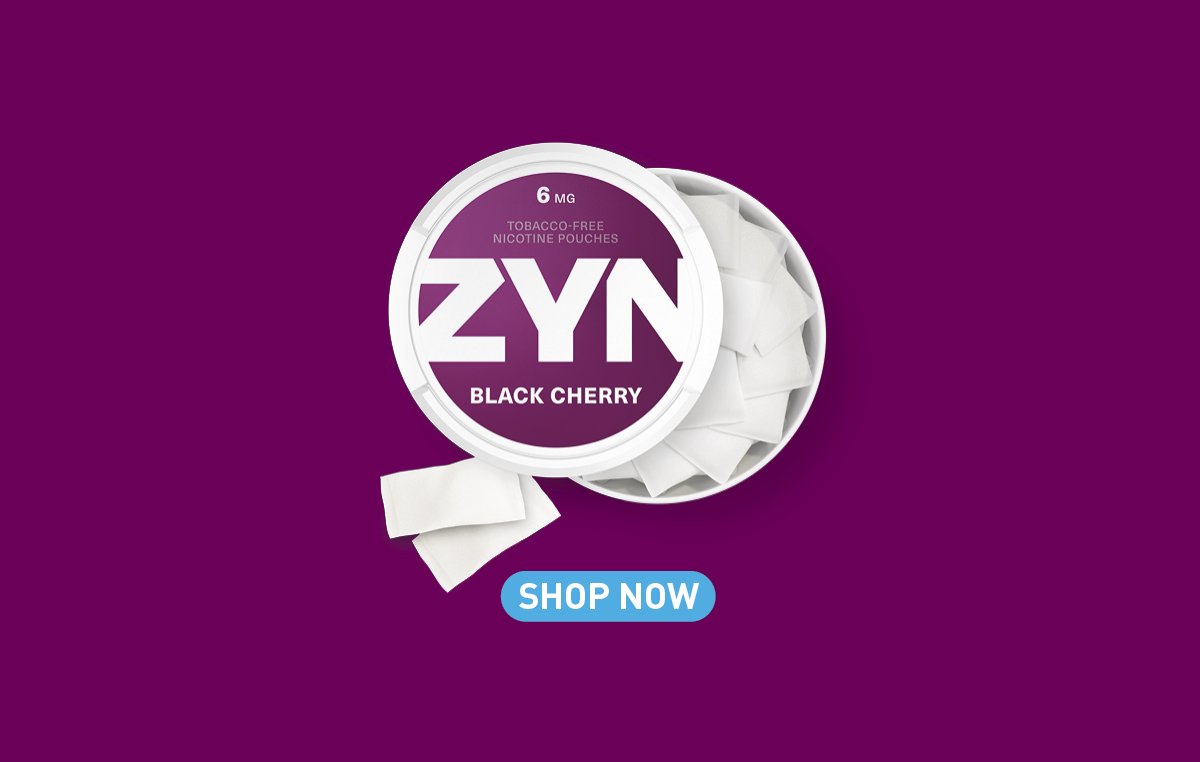 Introducing ZYN's Black Cherry Flavoured Nicotine Pouches