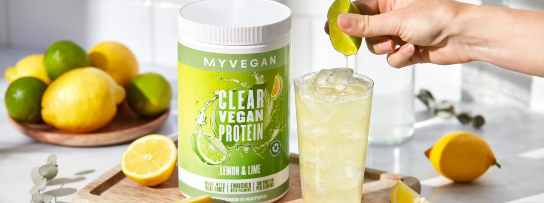 What is Clear Vegan Protein? | Our World First Juicy Shake