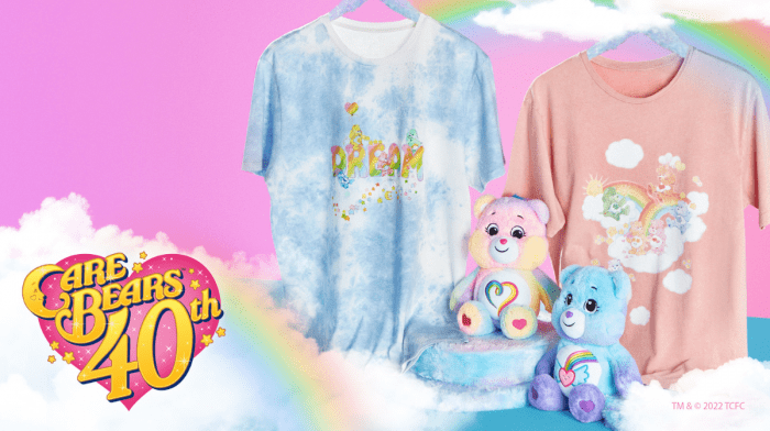 Our Care Bears 40th Anniversary Clothing Collection
